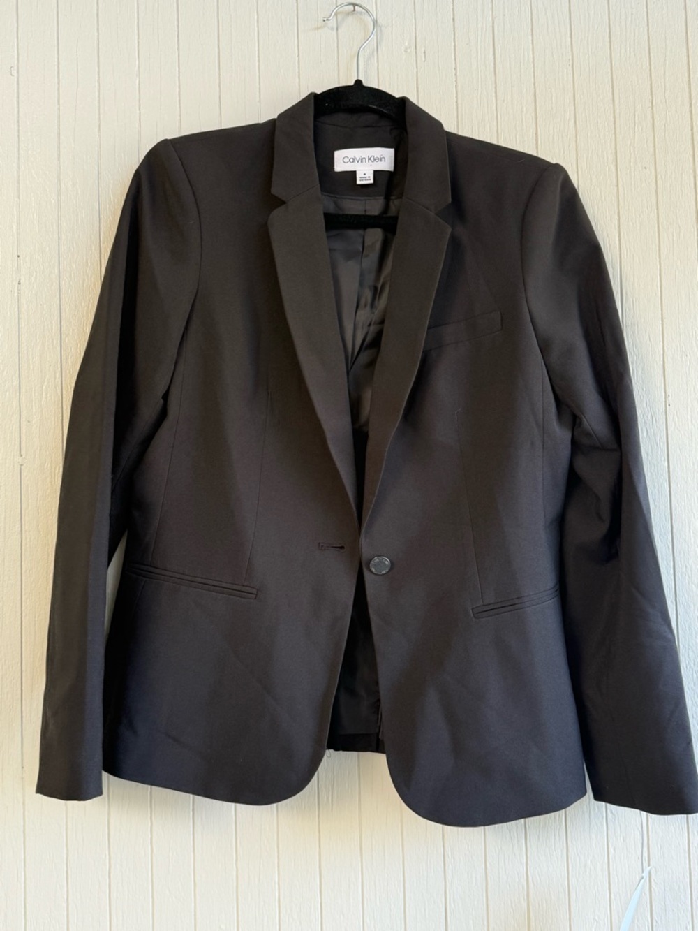 NWT Calvin Klein Black Blazer